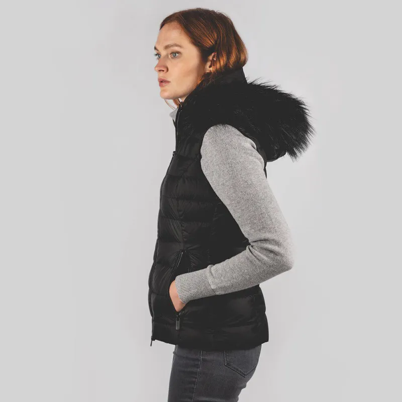 Schoffel Womens Hampstead Down Gilet Black-2